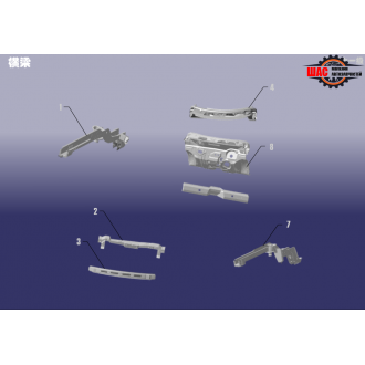 Chery Jaggi (Чери Джаги) Панель передняя верхняя S21-8403250-DY